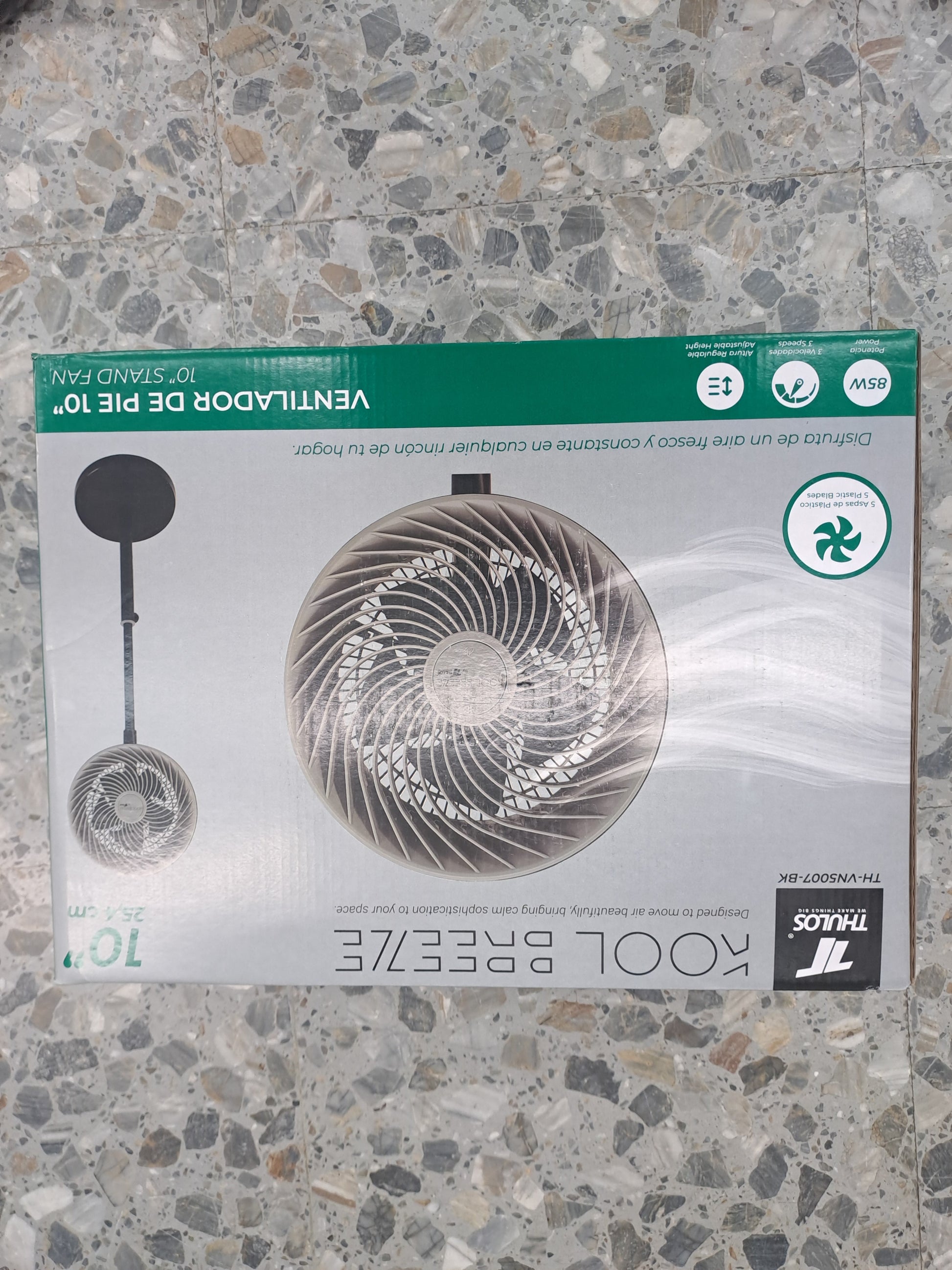 Ventilador Thulos 85W TH-VN5007-BK