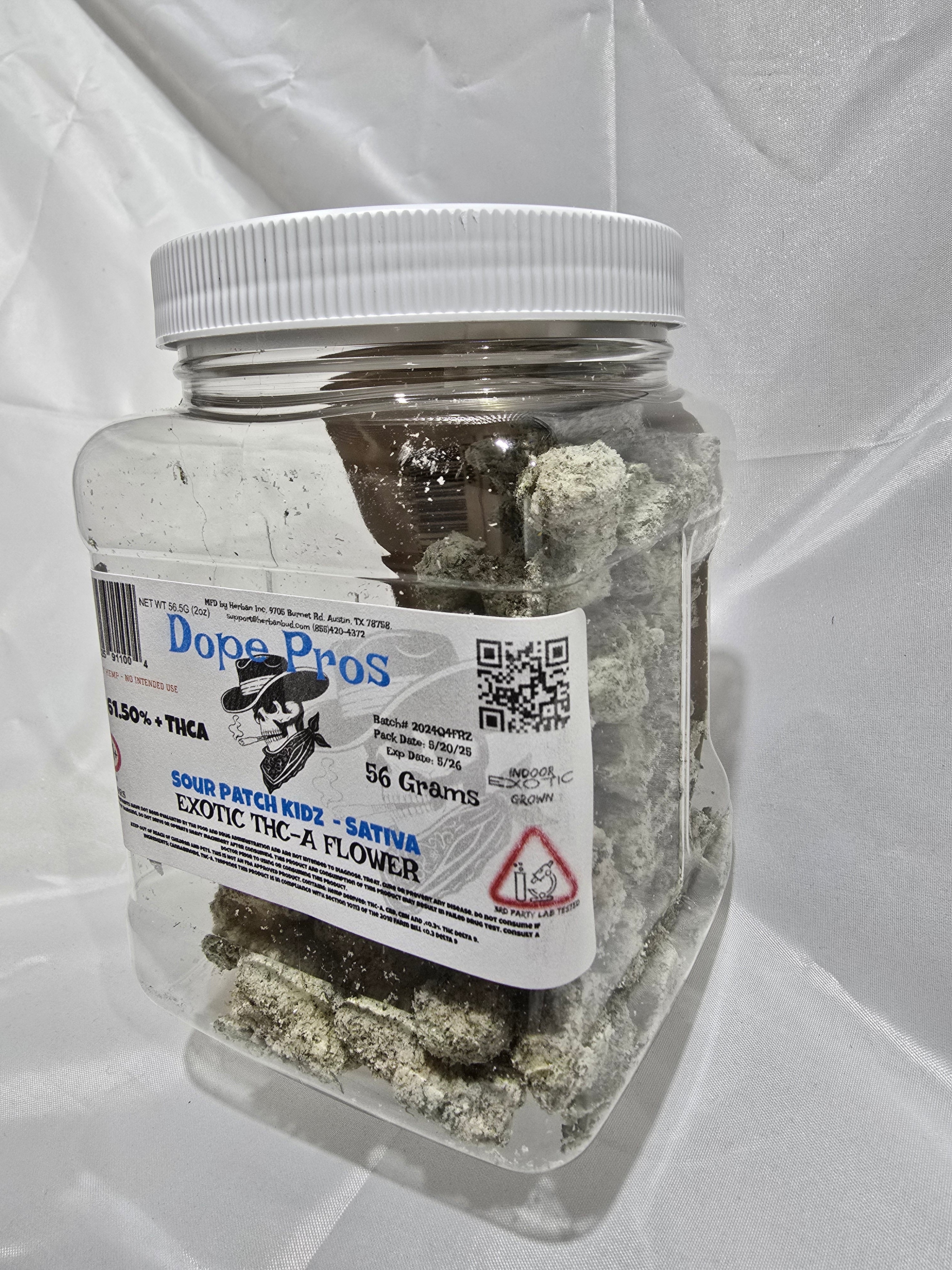 DOPE PROS SNOWCAPS 56G 61.50%thca