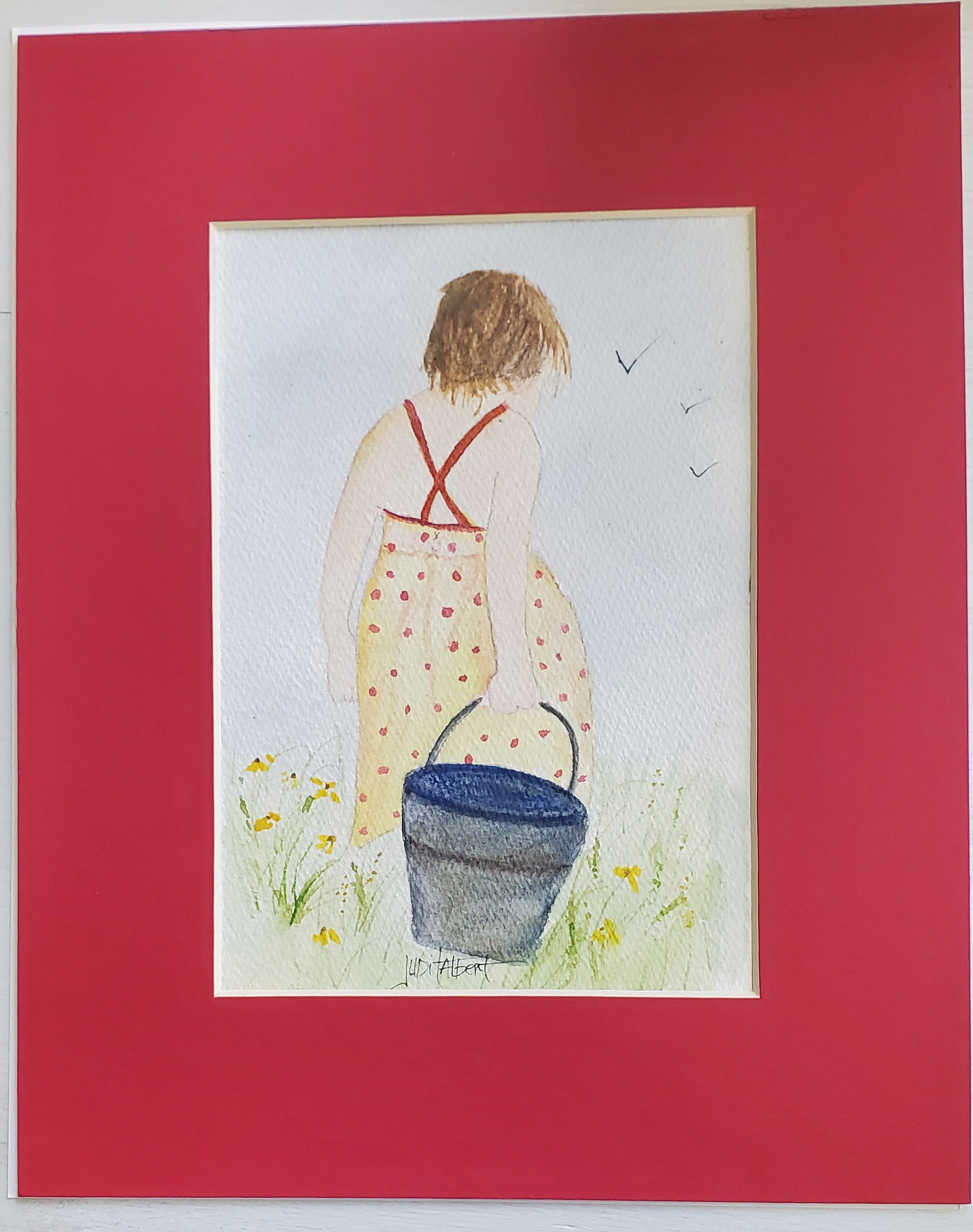 Adventure Awaits by Judi Talbert Original