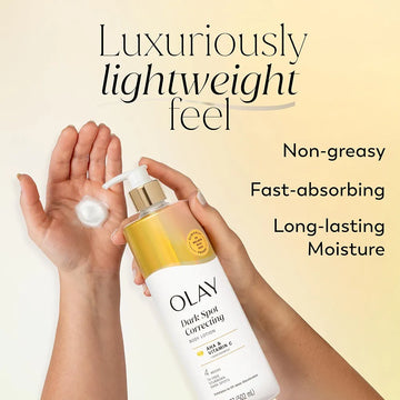 Olay Dark Spot Correcting Body Lotion with Vitamin C, AHA, & Niacinamide