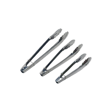 Stainless Steel Clip Tong 3 piece Set 204