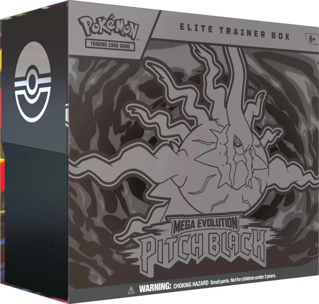 Pokemon Pitch Black Elite Trainer Box (ETB) Preorder July 17 Mega Evolution