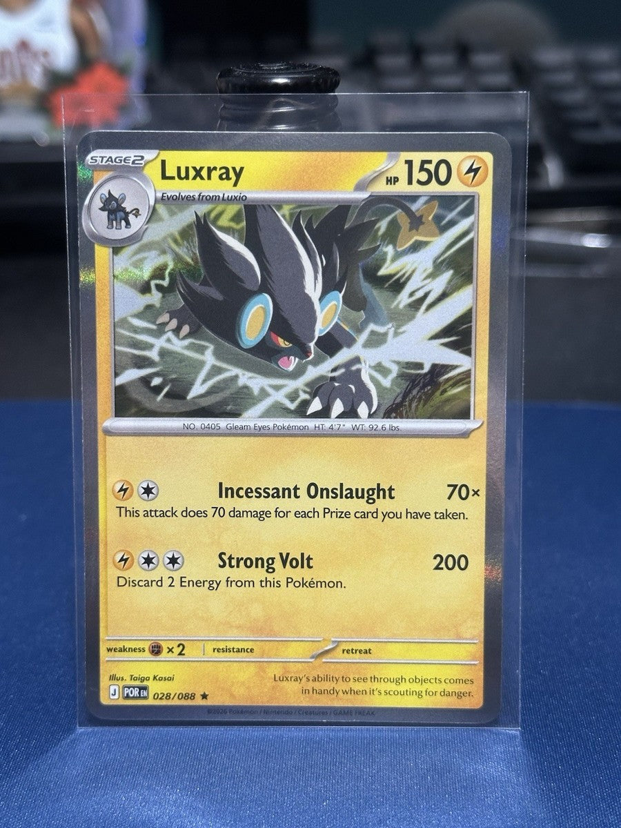Luxray 028/088 - Holo Rare - Pokémon TCG: Perfect Order