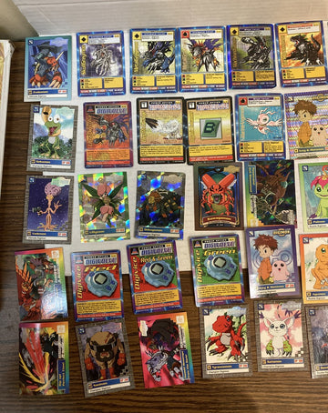 Digimon Cards 1999-2000 Lot Of 127