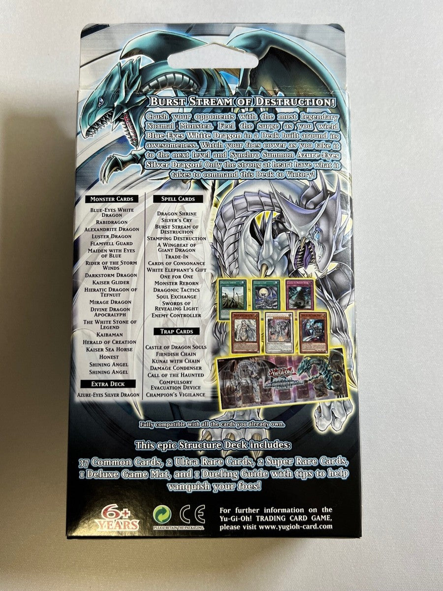 Yugioh Saga of Blue-Eyes White Dragon Structure Deck Brand New Factory Sealed
