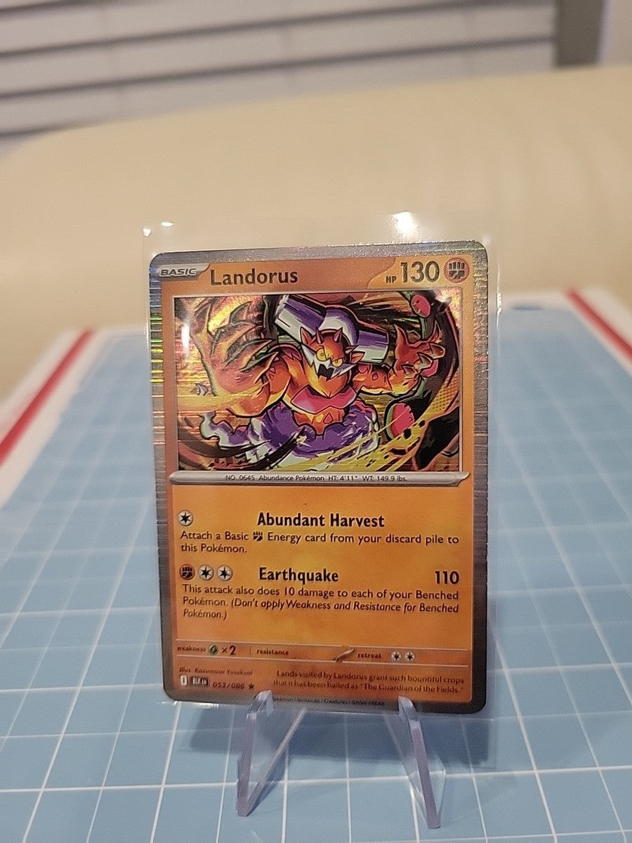 Pokemon TCG - Landorus - 053/086 - (Holo Rare) - SV: Black Bolt