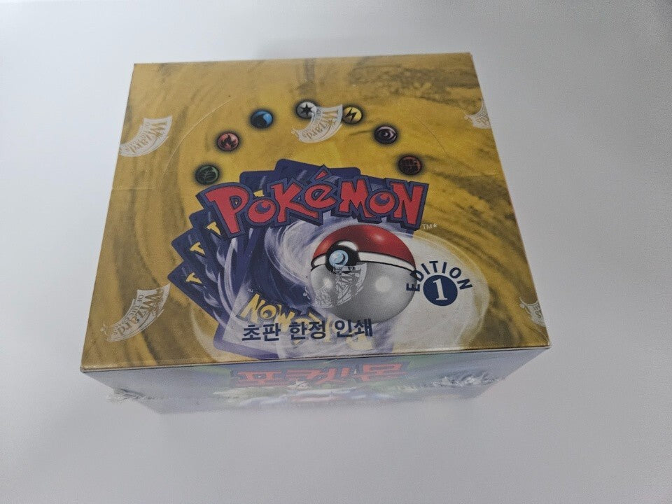 Pokemon korean 1st edition Base set Booster Box