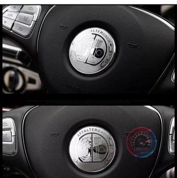 Mercedes Steering Wheel Logo