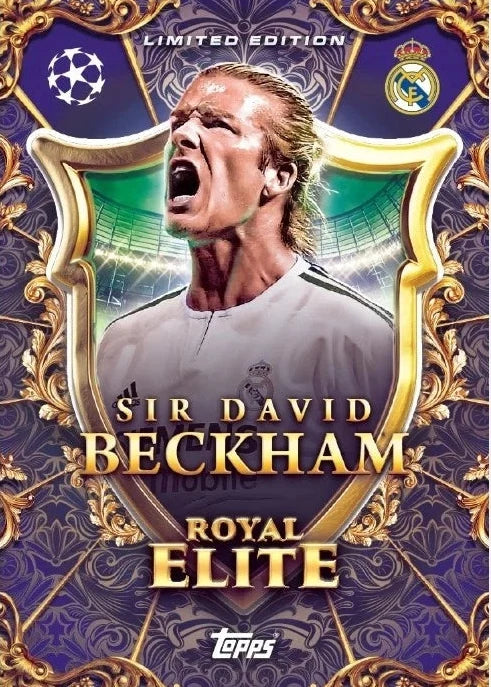 TOPPS MATCH ATTAX EXTRA 2025/26 SIR DAVID BECKHAM ROYAL ELITE NºRE-DB