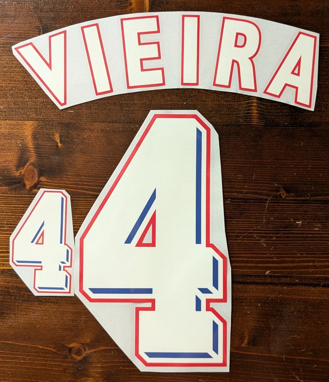 Kit Flocage / France 1998 Viera #4 Home