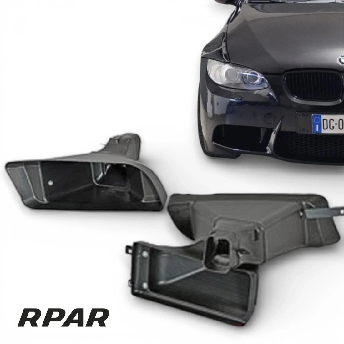 COPPIA PRESE D'ARIA PER PARAURTI BMW SERIE 3 E92 M3 Look AIR DUCTS