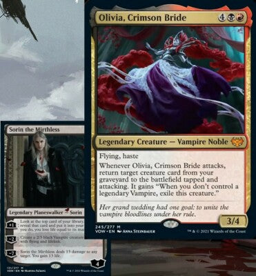 Olivia, Crimson Bride VAMPIRES Custom Commander Deck Magic MTG Ready-to-Play Red