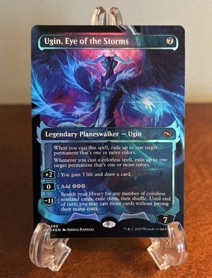 MTG Ugin, Eye of the Storms (Showcase) Tarkir: Dragonstorm Foil LP Magic