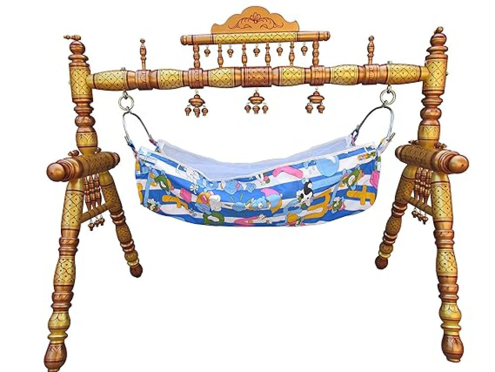 Sankheda Baby Cradle Age 0-3 Years Style 5