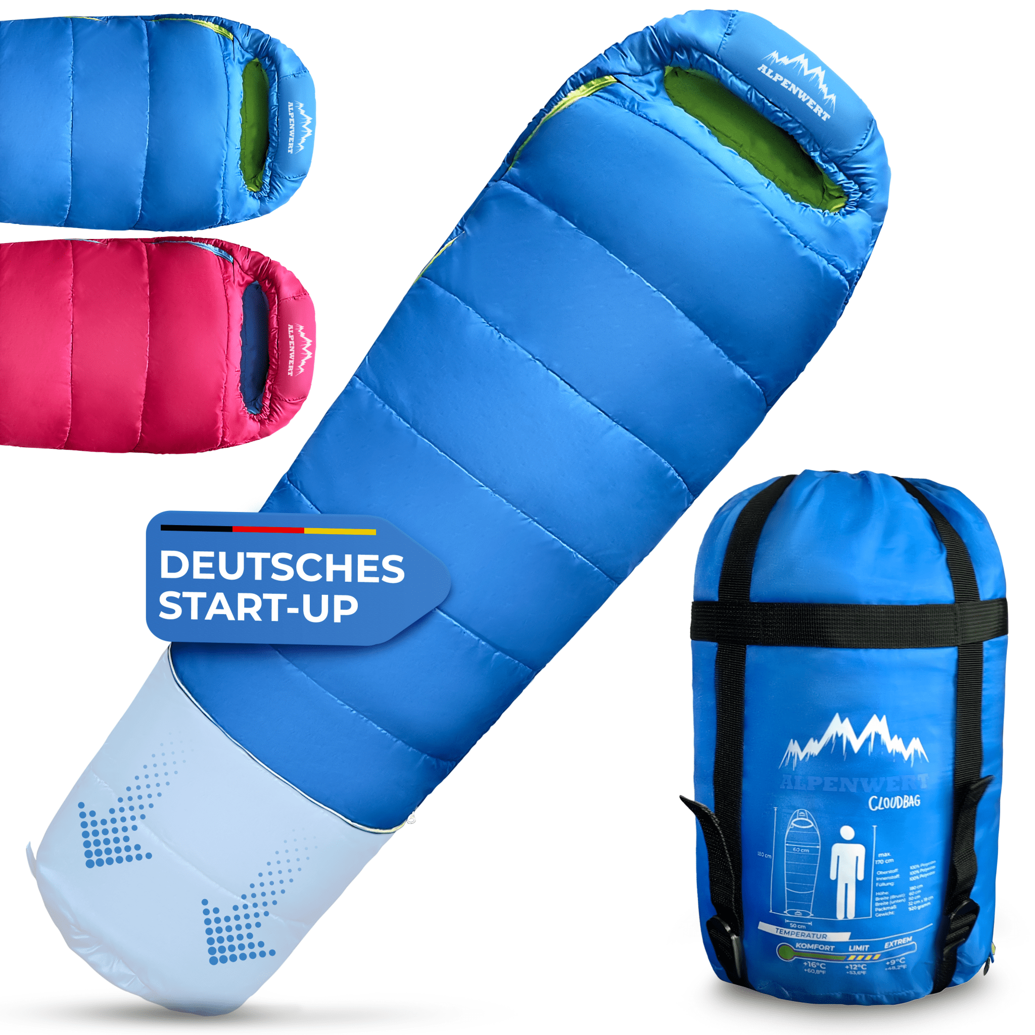 Schlafsack Kinder - ALPENWERT