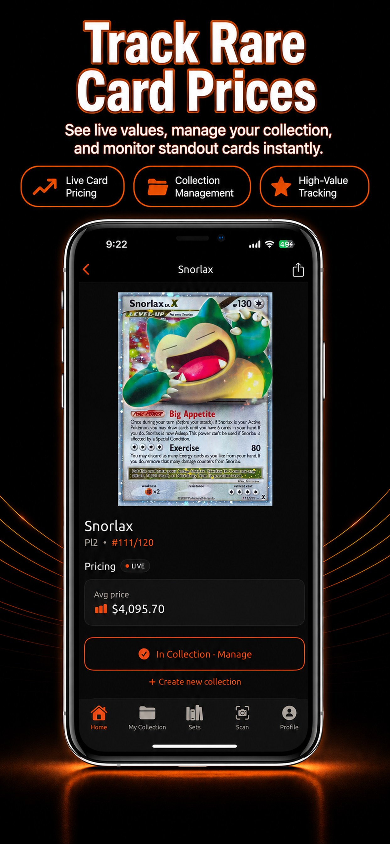 Card Catcher: Pokémon TCG Card Scanner & Price Value Monitor