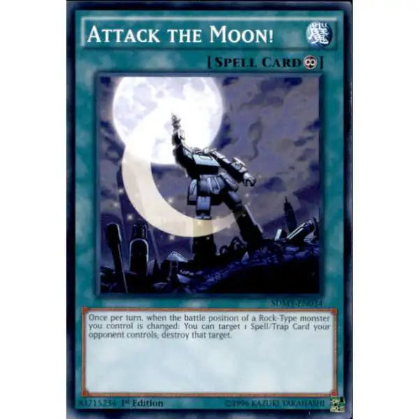 YuGiOh Yugi Muto Structure Deck Single Card Common Attack the Moon SDMY-EN034