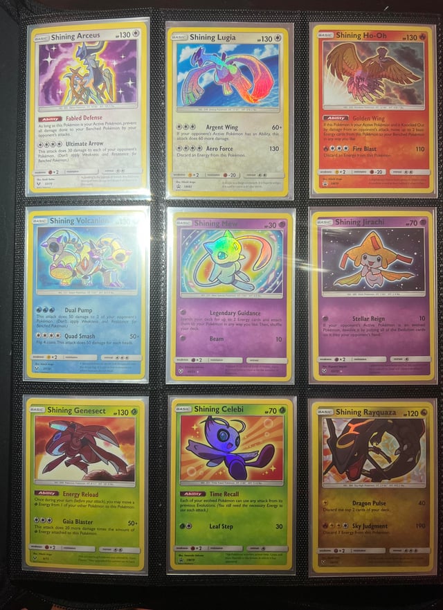 Shiny Pokémon Card Collection : r/pkmntcgcollections