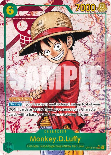 Monkey.D.Luffy OP-13: Carrying on his Will | One Piece