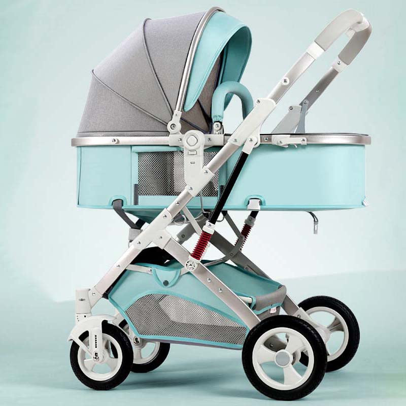 Side-by-Side Convertible Baby Stroller