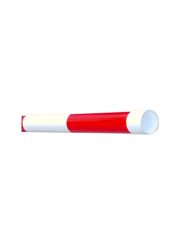 Seijsener Slagboomarm D=90mm Lengte = 5mtr Rood/Wit