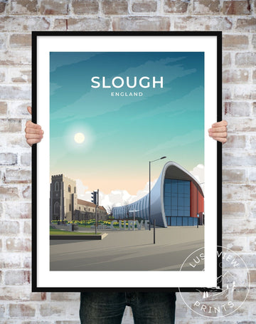 SLOUGH - ENGLAND - LUSH VIEW PRINTS