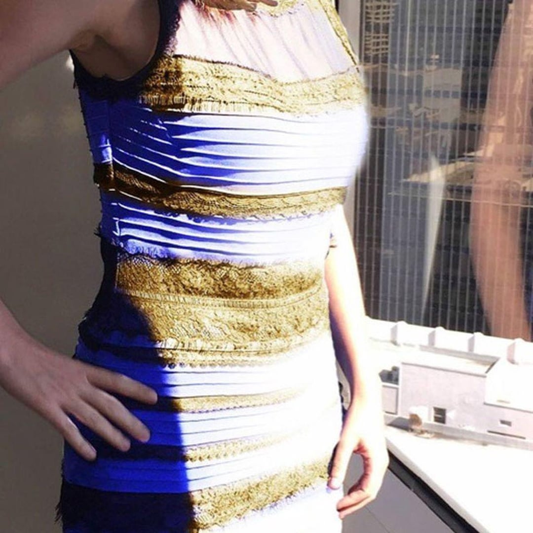 So I searched up the black and blue dress… : r/opticalillusions