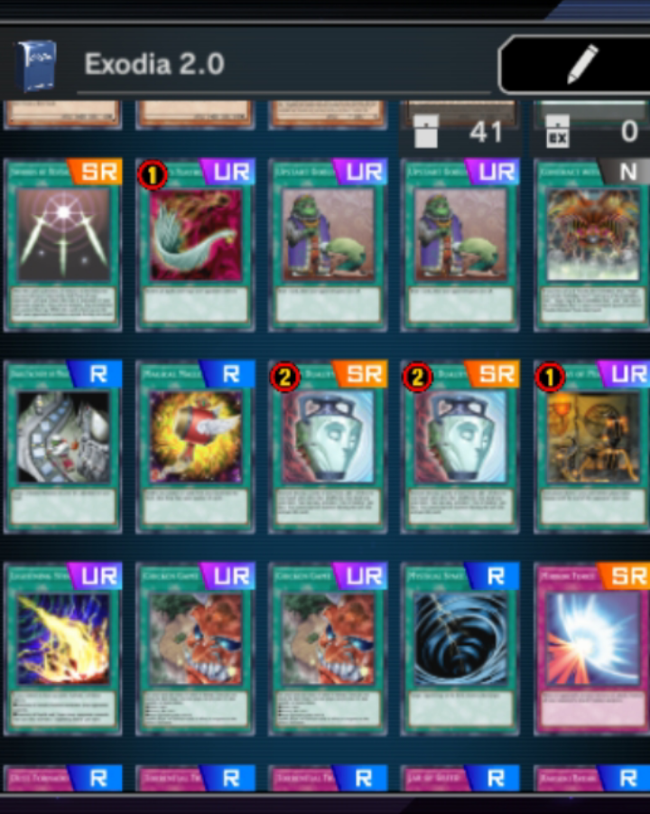 yu gi oh master duel best exodia deck So this is my Exodia deck, please give suggestions (along with pictures if possible) Thank you :) : r/YuGiOhMasterDuel