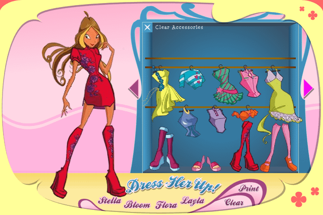 Some Funny Outfits I Made In The Winx Game, "Dress Up Time" : r/winxclub