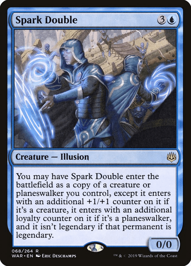 Spark Double is the longest single ability on a card in Modern (treating each line/sentence as a single ability). : r/magicTCG