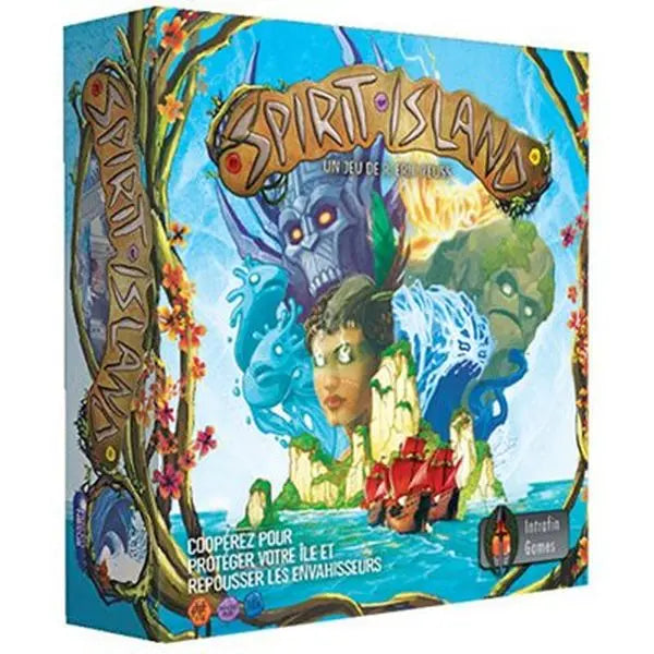 Boîte du jeu de société Spirit Island VF - Jeu Coopératif Stratégique - 1-4 joueurs, 90-120 min, 13 ans+ | AdventureBox