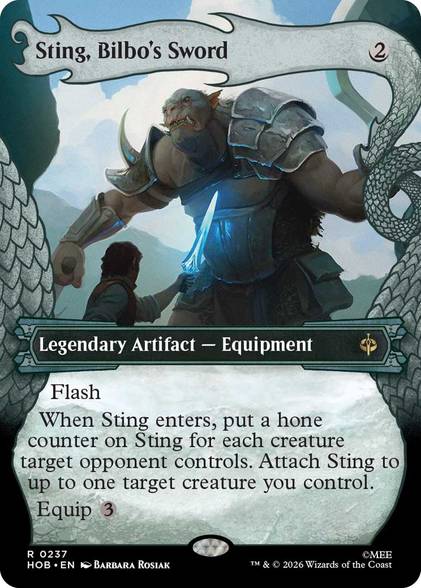 Here Is Every New MTG Card Shown From The Hobbit At MagicCon