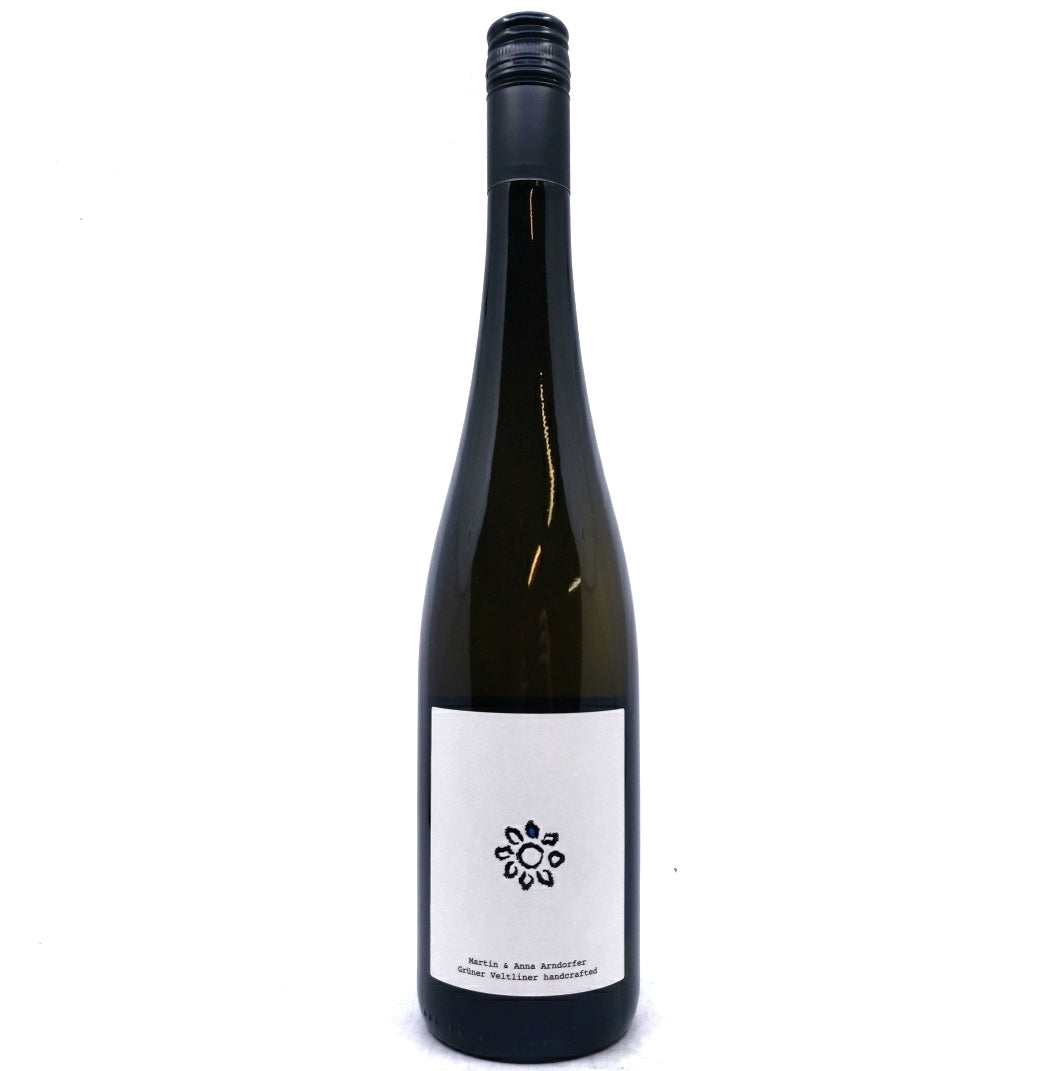 Arndorfer Gruner Veltliner Strassertal Handcrafted 2025 12% (750ml)-Hop Burns & Black