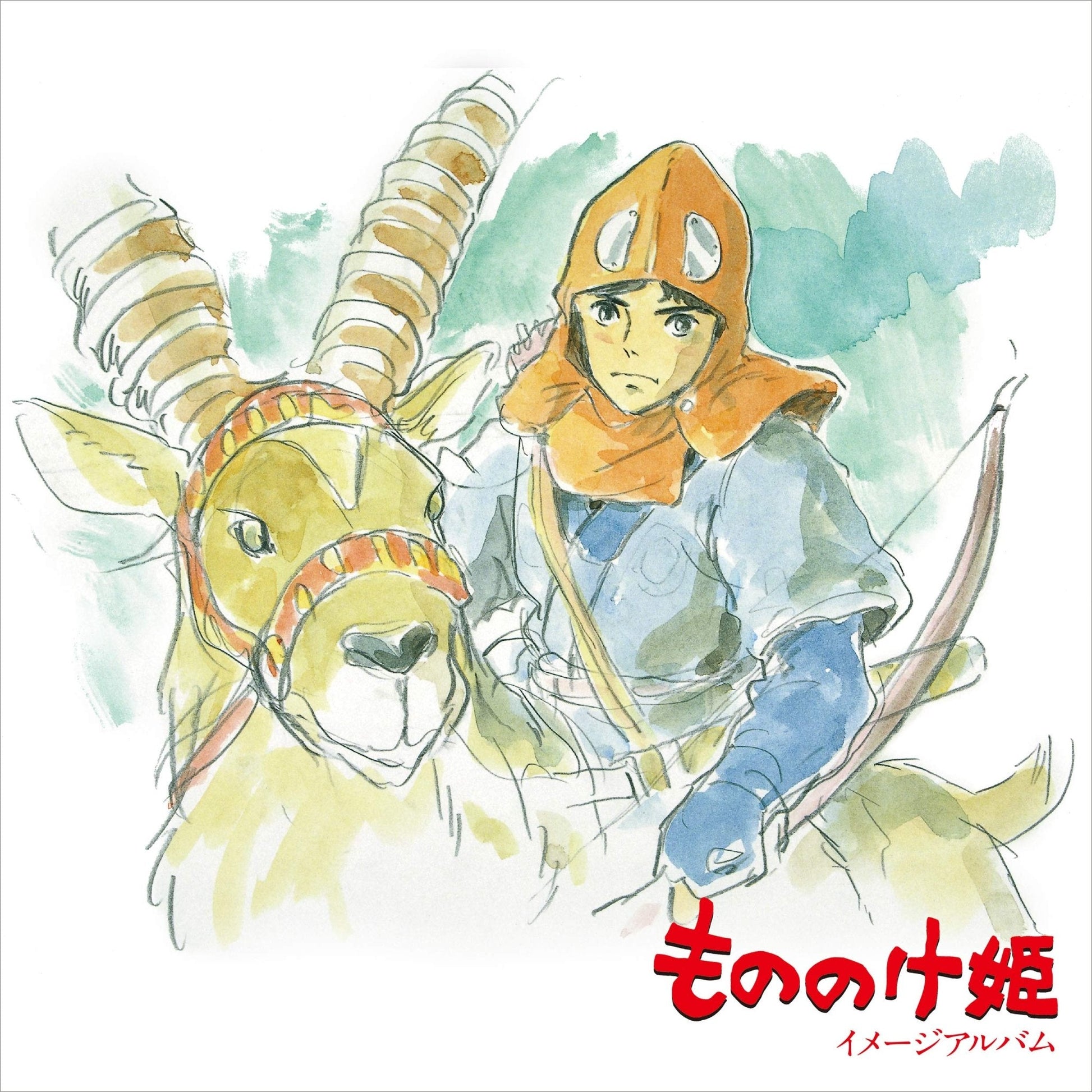 Studio Ghibli Princess Mononoke Image Album LP Analog Vinyl - WAFUU JAPAN