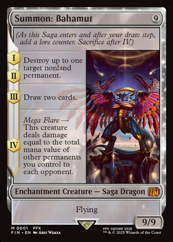 Summon: Bahamut – Final Fantasy MTG Review