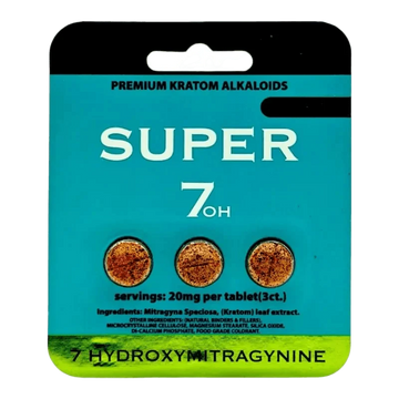 Super 7 3ct 7OH Tabs 20mg per Tablet - Seven Tech