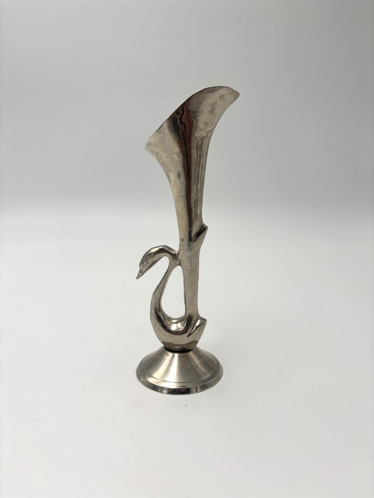 Soliflore vase med svanemotiv