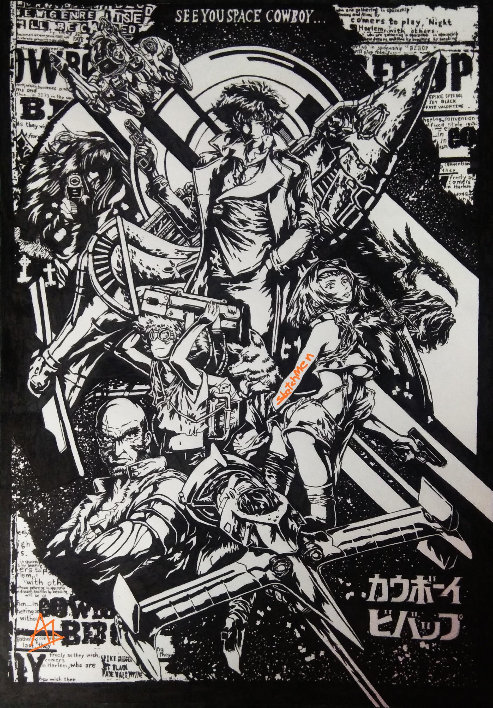 Poster Anime Cowboy Bepop 11