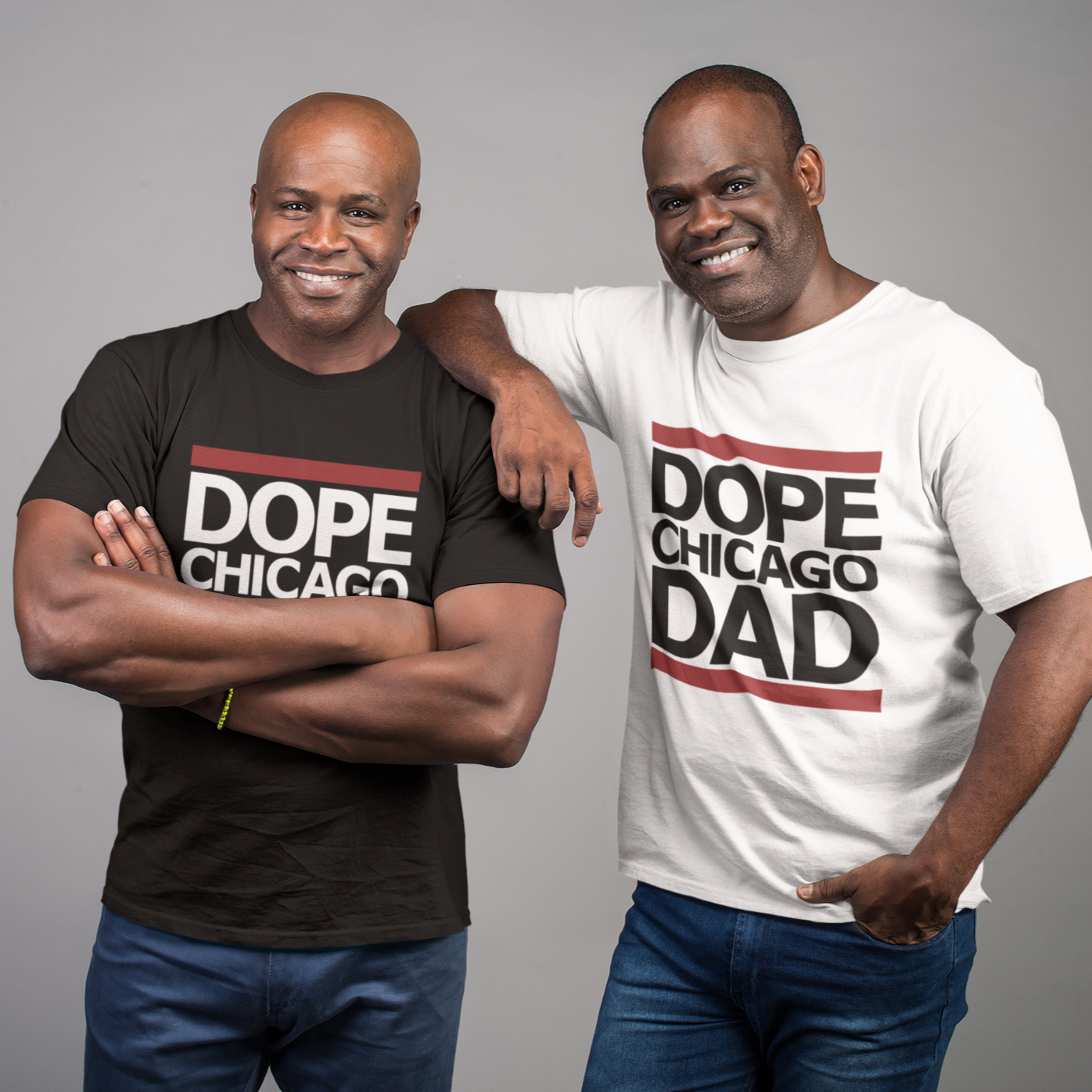 DOPE CHICAGO DAD T-SHIRT