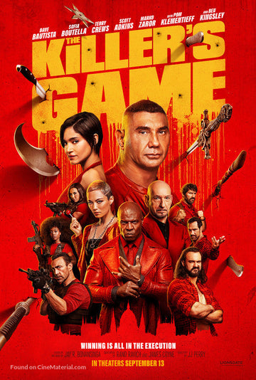 The Killer's Game Cinema Movie Poster Version 1
