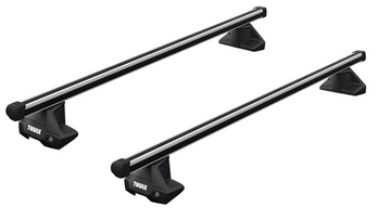 Thule ProBar Roof rack to fit FORD F-150 4-dr Super Cab, 2015 - 2020 with 7105 Evo Clamp Foot Pack and fitting kit