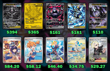 Top 10 Most Valuable Cards PITCH BLACK : r/PokemonTCGCollectors
