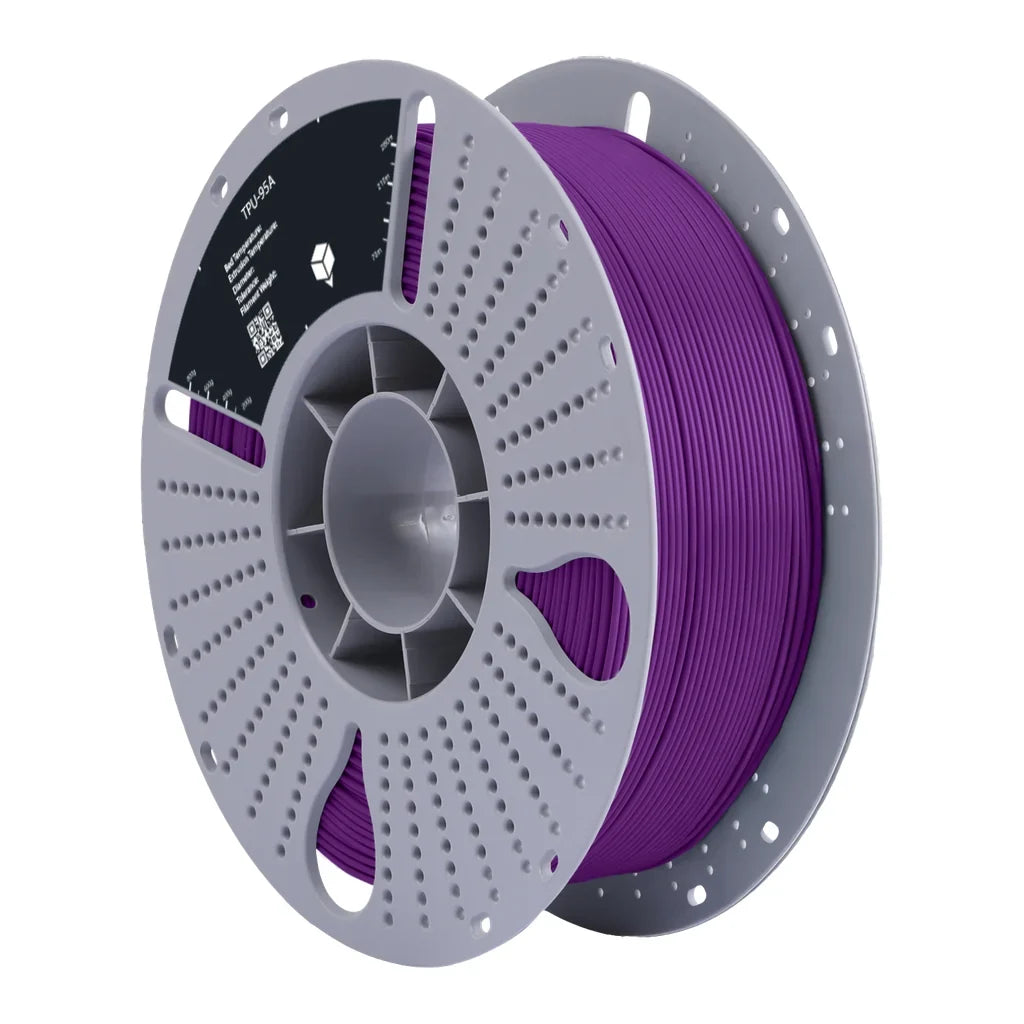 Flexible purple TPU 3D printing filament 1.75mm Australia rubber-like