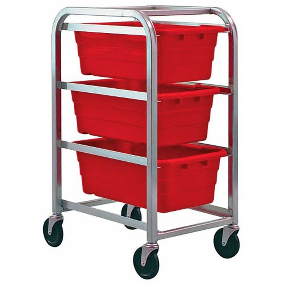 Tub Rack W/ Cross Stack Tubs - TR3-2516-8WT - Quantum Storage Systems