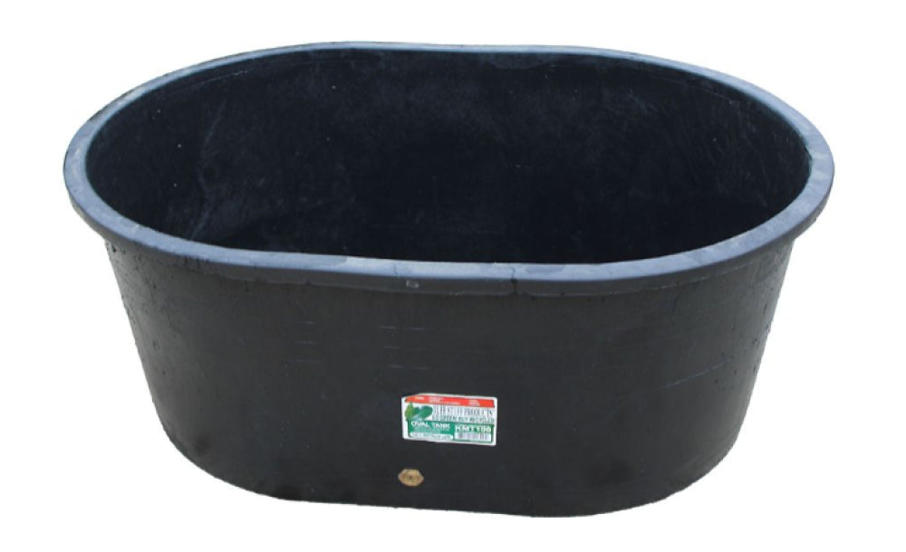 Tuff Stuff KMT 100 Super-Duty Oval Stock Tank for Horses/Large Animals, 110 gal