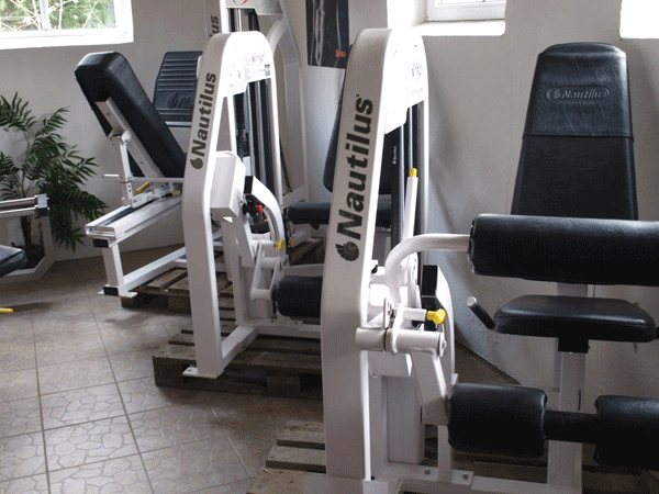 Nautilus Nitro Serie, Kraftgerätepark, 13 Fitnessstudio Geräte, Weiß, gebraucht