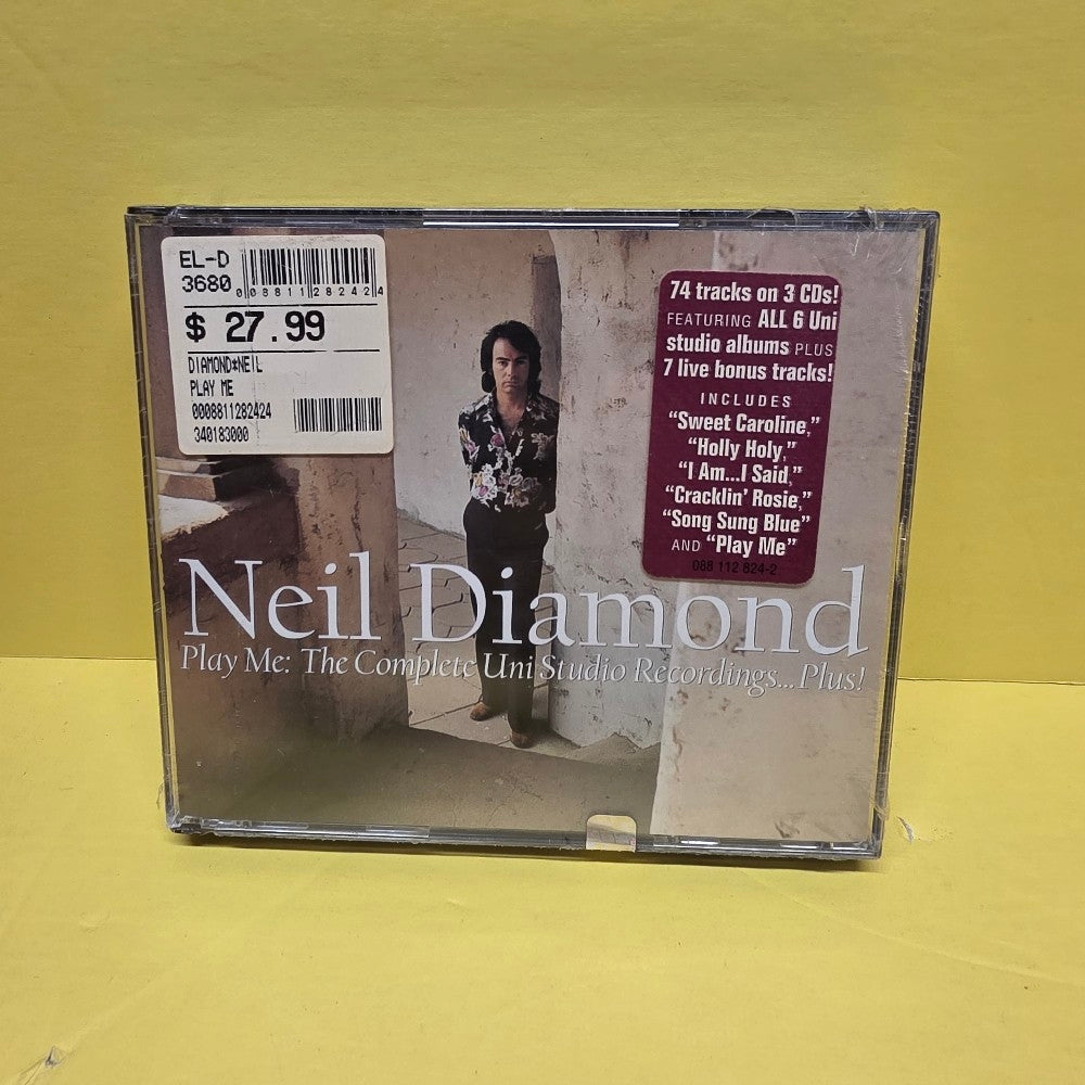 Neil Diamond - Play Me: The Complete Uni Studio Recordings ... Plus! - 2002 - 088 112 824-2 - New - Sealed - CDs