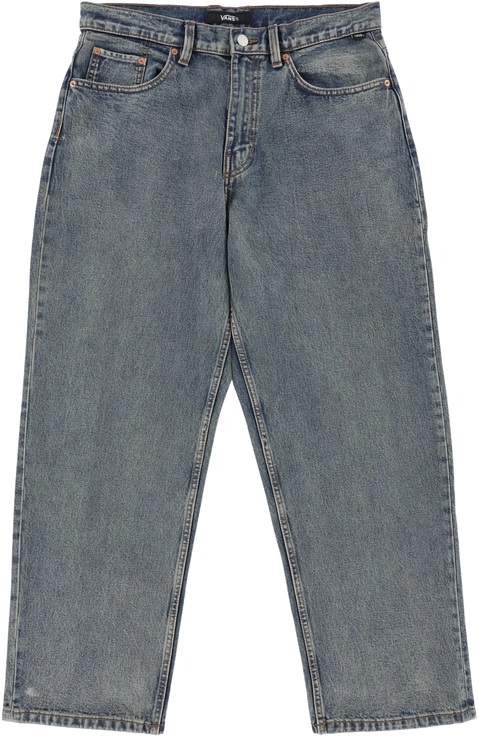 VANS LX CHECK-5 LOOSE DENIM PANTS