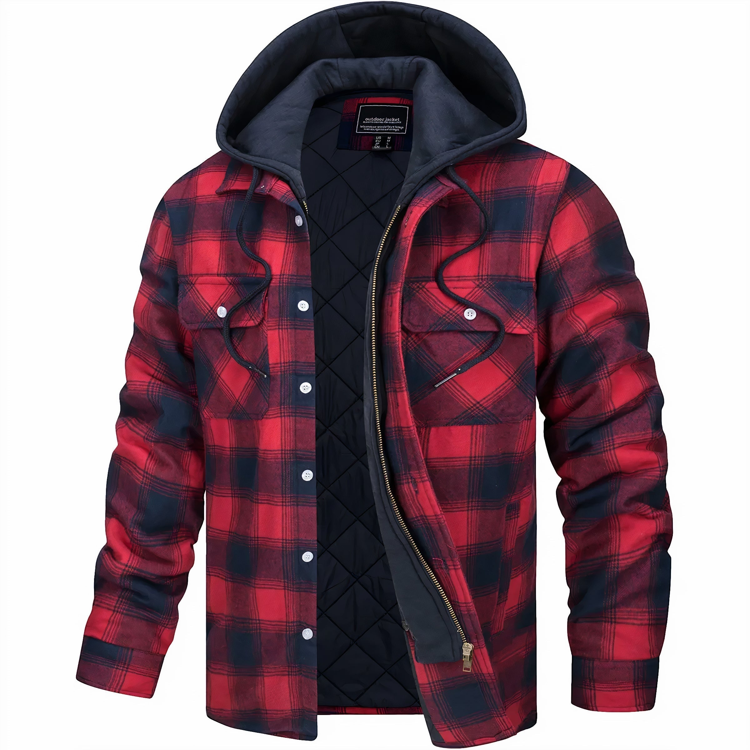 Eloy – Veste pour homme à carreaux et style moderne
