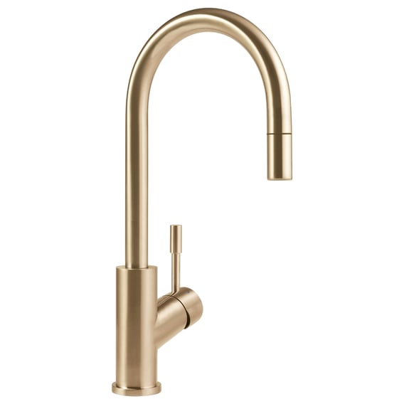 Villeroy & Boch Umbrella Flex Gold Kitchen Faucet Gold